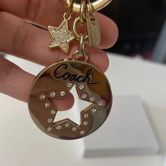 Coach Gold Star Keychain and Coach Pen - Picture 5 of 6